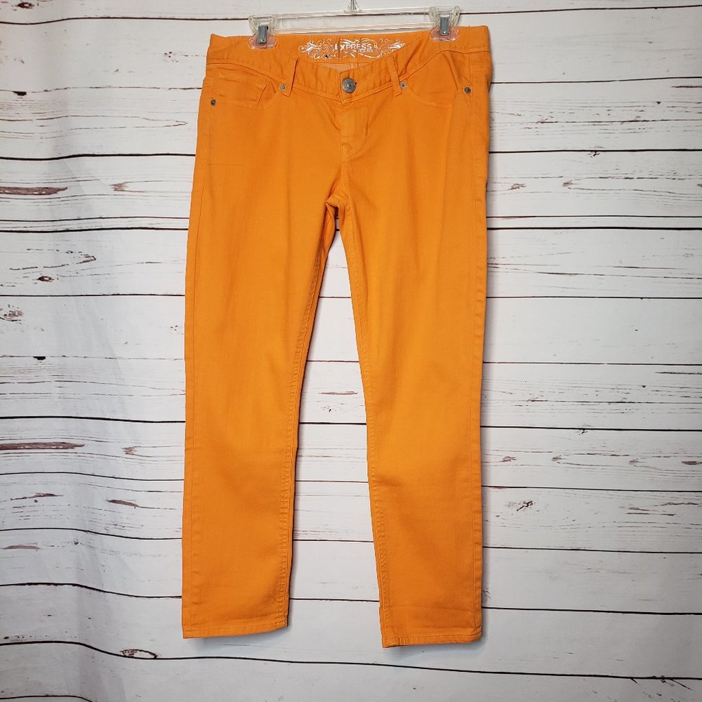 Express Zelda Slim Fit Crop Jean Leggings